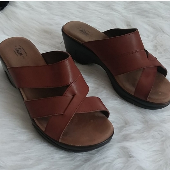 G.H. Bass & Co. Shoes - G. H Bass & Co. Brown Wedge Sandal
